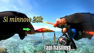 CASTING PAKE LURE MINNOW SINKING REPLIKA KRAKEN || UMPAN MURAH MERIAH || ULTRALIGHT FISHING 1-3 LB