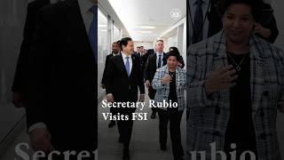 Secretary Rubio Visits the Foreign Service Institute