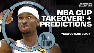 NBA YOUNGSTERS are TAKING OVER the NBA Cup  + PREDICTING who will make it to Round 2  | NBA Today