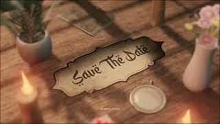 Save the Date 3D Animation Video | Dm for Paid Work | Tight hope weddings