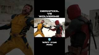 Deadpool vs Wolverine fighting #deadpool3 #marvel #superclips