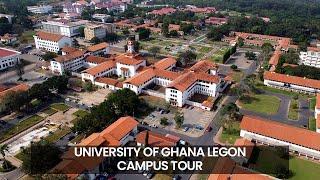 UNIVERSITY OF GHANA LEGON Campus Tour 2022 - Accra | Most Premium University in Ghana?