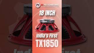 Experience high-definition sound with our 18 inch DJ speaker - TX1850 | ATi Pro Technologies