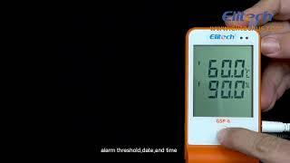 Elitech GSP 6G Traceable Temperature and Humidity Digital Data Logger  for Vaccine Storage