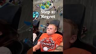 How To: Get Over Your Fear Of Roller Coasters #shorts #travel #jerseyshore #rollercoaster