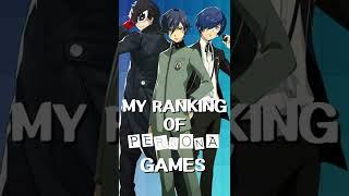 My Ranking of the Persona Games (Mainline only)