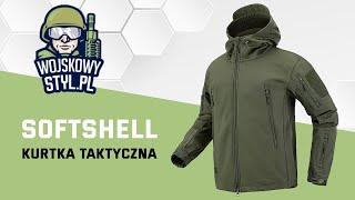 Kurtka wojskowa SOFTSHELL Taktyczna Polarowa Wodoodporna OLIVE - WojskowyStyl.pl