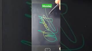 Monday | #shorts #signature #viralvideo #trending #viralshorts #ytshorts #youtubeshorts #youtube