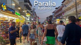 Paralia Katerini Greece Nightlife Walking Tour