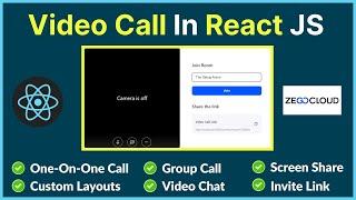 Video Call App in React JS || ZEGOCLOUD