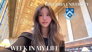 week in my life as a freshman at columbia university | exploring nyc, living alone