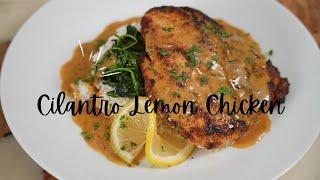 Creamy Lemon Cilantro Chicken | OneStopChop