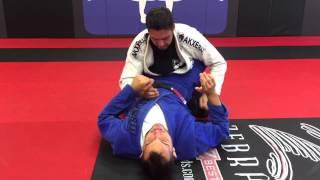 Cross Choke from Guard Technique 2 - Rodrigo Carvalho AKXE BJJ USA