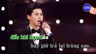 Tình Yêu Trả Lại Trăng Sao - Karaoke Nguyễn Thành Viên - Beat Chuẩn