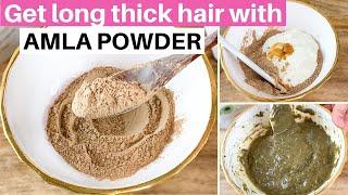 3 Ways to use Amla for hair growth, thickness, and curl definition!