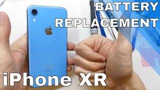 iPhone XR  Battery Replacement - CHANGE