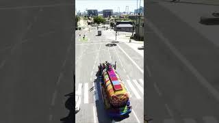 Stealing a Military Plane in GTA 5 with Moto #short 613