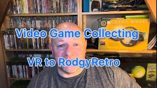 Video Game Collecting VR to RodgyRetro #retrogaming #vr #collecting