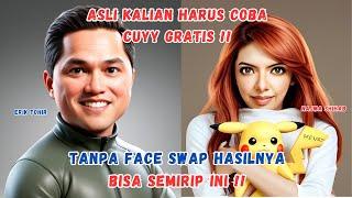 100% Mirip Tanpa Face Swap - Cara Membuat Karakter Animasi Realistis Pake AI Gratis - Openart AI