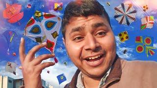 Big Macha Kite Cut Gaya  Star Kite First Time Flying Karenge | Kite Looting In Ground And Roof