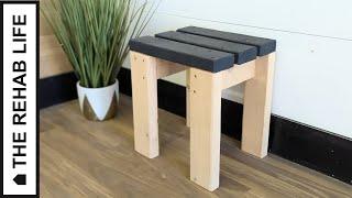 Make a $7 Stool using only ONE 2x4! - Easy DIY Project