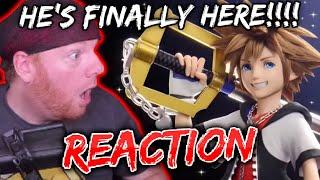 KRIMSON KB REACTS: SORA'S IN SMASH BROS ULTIMATE!!!!!!