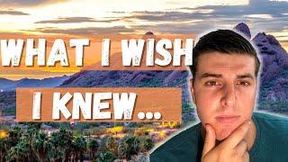 9 Things to Know Before Moving to Phoenix Arizona  [What I wish I knew]