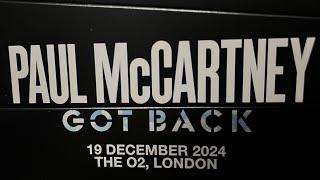 Paul McCartney ‘GOT BACK’ Final Show + Ringo Starr & Ronnie Wood, The O2, London, 19 December 2024