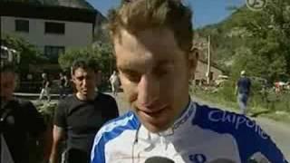 Christian Vandevelde Tour de France Interview Stage 16