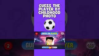 Guess the Football Player by their childhood Picture #messi #ronaldo #childhoodphoto #footballquiz