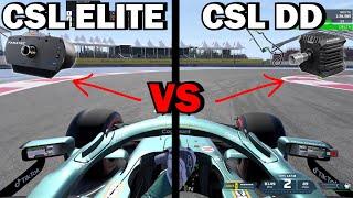 FANATEC CSL DD vs CSL ELITE in F1: Welche Wheelbase ist SCHNELLER und BESSER? | FANATEC Test Deutsch