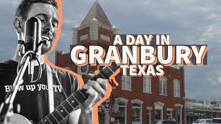 A tour of Granbury, Texas (the square, lake granbury beach and live music)