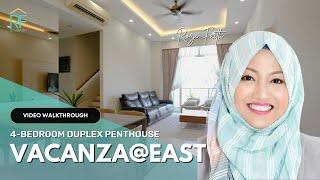 Vacanza East 4-Bedroom Duplex Penthouse Video Walkthrough