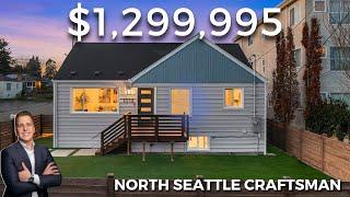 North Seattle Gem: Modern Meets Historic Craftsman | Home for sale