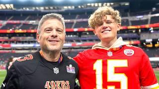 I Took My Dad to the Super Bowl