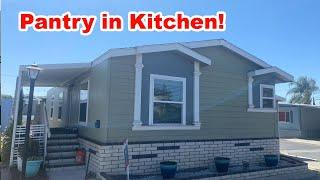 Mobile Home Tour at Kings Way Gardens 161 in La Verne, CA. New Home Tours Available