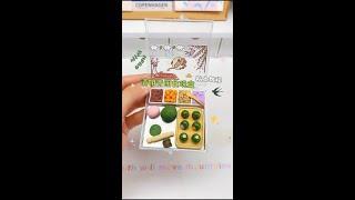 迷你青团食玩盒~ #手工 #粘土 #光合计划#手工制作#DIY