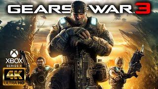 FULL MOVIE | ALL CUTSCENES | 4K 60fps | Gears Of War 3 (XBOX SERIES X) 2021