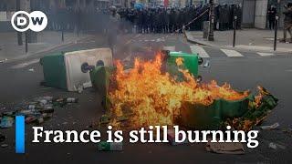 France: 11th day of mass protests against President Macron's pension reforms | DW News