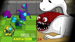 어몽어스 VS Bridge Worm 24화 AMONG US ANIMATION 24