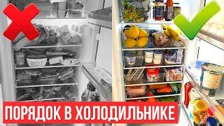 Порядок в холодильнике/ Организация хранения продуктов