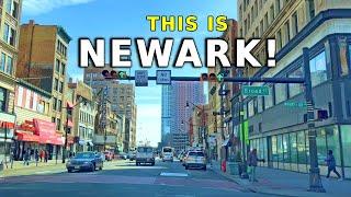 Newark 4K - Driving in Downtown Newark, New Jersey, USA