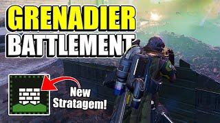 Helldivers 2 - I tried the mounted grenade launcher, here are my thoughts | Grenadier Battlement