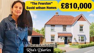 Luxury Living: Touring David Wilson Homes' Stunning "the Fewston" 5 Bed House In The Uk