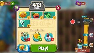 Plant Vs Zombies 3,  Level 413 hard ‍️‍️‍️‍️️️️