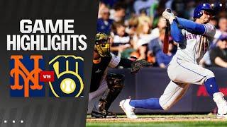 Mets vs. Brewers Game Highlights (9/29/24) | MLB Highlights