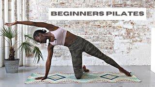 20MN BEGINNERS PILATES WORKOUT - AT HOME FEEL GOOD WORKOUT