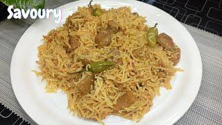 Quick Masaledar Beef Pulao Recipe | Savoury