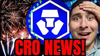 CRO CRONOS Holders I GOT NEWS For You! (Crypto.com MEGA WINS)