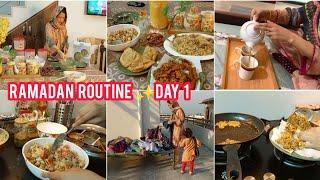 Ramadan ka pehla rozaNew ghar mai first Ramadan || My routine during ramadan